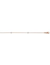 18K Gold Pink Diamond By The Inch Necklace 18 Inch