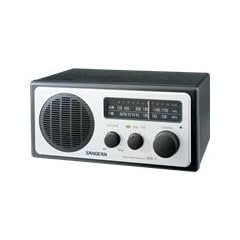 Sangean WR 1 UKW/Mono Transistorradio silber