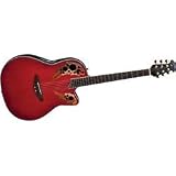 Ovation CC44Si Celebrity Idea Acoustic-Electric Guitar, Cherry Cherry Burst