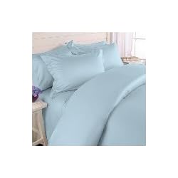 1200 Thread Count Queen Size 4pc Egyptian Bed Sheet Set, Deep Pocket, TIFFANY BLUE