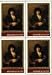 Image: Russia Russian Soviet Union Postage Stamps Block of 4 Paintings by White Russians, "Portrait of the Artist's Wife with Fruit and Flowers" by JF Krutzk