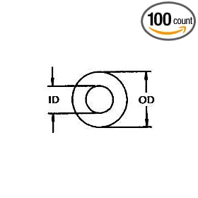 8X12X1.0 Copper Washer (100 count)