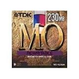TDK 230MB 512 Bps 3.5 Magneto Optical Disk