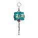 Pendant, Prayer Wheel, Turquoise 1.75 high