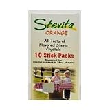 Stevita Stevia Drink Mix Stick Packs Bright Orange