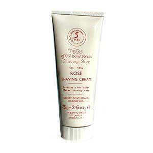 Taylor Of Old Bond Street Shaving Cream Rose Tube, 2.5-Ounce