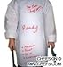 CHEFSKIN Lightweight White Apron Kids Children Fits 2-7 Yr Fabric