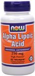 Alpha Lipoic Acid by NOW Foods - (250mg - 60 Capsules)
