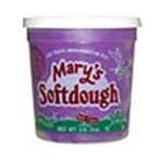 Mary's Softdough Natural Playdough - Purple - 18 oz. by