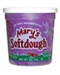 Childrens Toyshop  Toys : Mary's Softdough Natural Playdough - Purple - 18 oz.