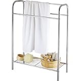 Homebasix Chrome Towel Stand W/Shelf BC15C-CH