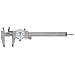 Fowler 52-008-706 Stainless Steel Shockproof Dial Caliper, 0-6" Measuring Range, 0.001" Graduation Interval, Face Color White