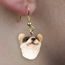 Ferret - Wildlife Figurine Jewelry - Hook Earrings