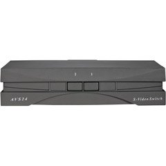Araneus AVS-24 2/4 Way A/V Selector - TV, Home Theater, VCR, DVD Player, Laser Disc Player, Satellite Receiver, Cable Box, Video Game Console, Camcorder, Speaker Compatible