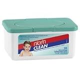 Nice'n Clean xsmall Wipes, Unscented, Tub of 80