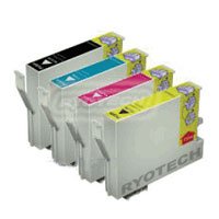 Childrens Toyshop  Electronics : 1 Set of 4 LATEST VERSION Compatible Ink Cartridges for Epson D78 D92 DX4000 DX4050 DX5000 DX5050 DX6000 DX6050 DX7000F Compatibles TO711 TO712 TO713 TO714 T0711 T0712 T0713 T0714