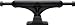 Destructo Mid D2 5.25 Black/Black Skateboard Trucks (Set Of 2)