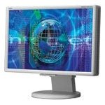 NEC 24 LCD2470WNX WIDESCREEN 1920X1200 1000:1 6MS VGA DVI (White/Silver) (Retail)