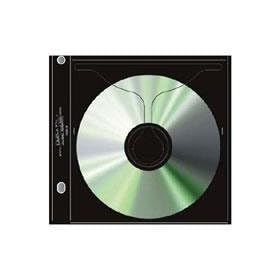 Print File CD / DVD Archival Storage Page Holds One Disc per Side, Pack of 25 Pages.
