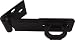 National #N305-953 3-1/4" Black Safety Hasp