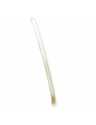 14k White Gold 3mm Polished Square Tube Bangle