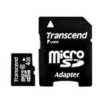 Transcend 4 GB Class 6 Micro SDHC Flash Memory Card TS4GUSDHC6