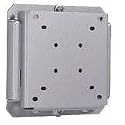 Peerless SF630S Universal Flat Wall Mount for 10-24" Displays - Silver