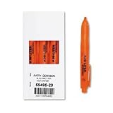AVERY-DENNISON / Hi-liter retractable highlighter, pen-style, chisel tip, orange / AVE59496 / Sold as 1 Dozen (12) / Mfr Part # 59496 \*/ Hi-liter retractable highlighter, pen-style, chisel tip, orang