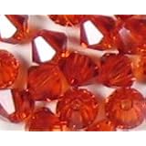 (48) 4mm INDIAN RED SWAROVSKI® 5301 Crystal Beads