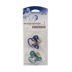 BERUHIGUNGSSAUGER Kirsche Lat.0-6 M.blau/petrol, 2 St