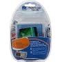 GGI International LCD Screen Care Kit, with Overlays, Care System Microfiber Cloth & Wipes