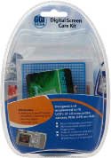 GGI International LCD Screen Care Kit, with Overlays, Care System Microfiber Cloth & Wipes
