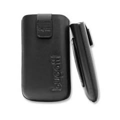 Bugatti SlimCase Leder Black Size L (80 x 120 mm)