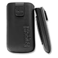 Bugatti SlimCase Leder Black Size L (80 x 120 mm)