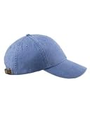 ADAMS FASHION HEADWEAR FASHION HEADWEAR SIX PANEL LOW-PROFILE WASHED PIGMENT-DYED CAP.