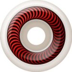 Spitfire Classics White / Red Skateboard Wheels - 60mm 99a (Set of 4)