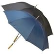 All Weather 60 in Polyester Umbrella Black