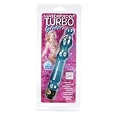 Waterproof Turbo Glider-6 1/4 Inch Spot Style Vibrator, 1ct