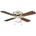 BOSTON HARBOR CF-78125 Hugger Style Ceiling Fan 42 Polished Brass