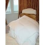 Classic White Goose Down Feather Comforter by Natural Comfort