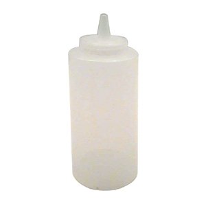 Squeeze Bottle Plastic 12 Oz. Clear (PLTHSB012C) Category: Plastic Squeeze Bottles and Lids