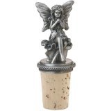 Pixie Pewter Wine Bottle Stopper