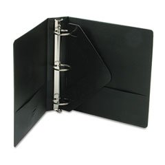 Wilson Jones (W362-44B) 3-Hole View Binder, 2 inch Rings, 11 inches x 8 1/2 inches, Black