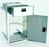 Fire Magic Legacy Stainless Drawer W/ Louvered Propane Door Assembly