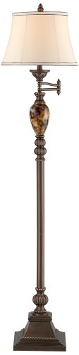 Kathy Ireland Mulholland Swing Arm Floor Lamp