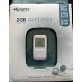 Memorex MMP8575 - Digital player - flash 2 GB - WMA, MP3