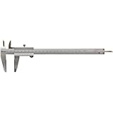 Mitutoyo 530 Series Vernier Caliper, Stainless Steel, Metric, For Depth/Inside/Outside/Step Measurements
