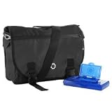 DadGear Courier Diaper Bag - Black