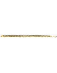2mm x 3 14k Multiple Rope Bracelet 7"
