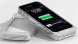 【並行輸入品】iPhone 4 /4S バッテリー内臓ハードカバーケース ハイパワー1850mA-ホワイト iphone 日本